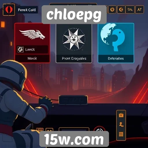 Destaques da interface do usuário no chloepg